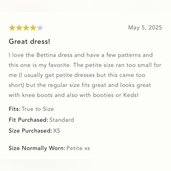 NWT Size MP - The Bettina Shirt Dress by Maeve: Mini Edition - Picture 12 of 16